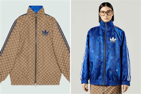gucci x adidas reversible jacket